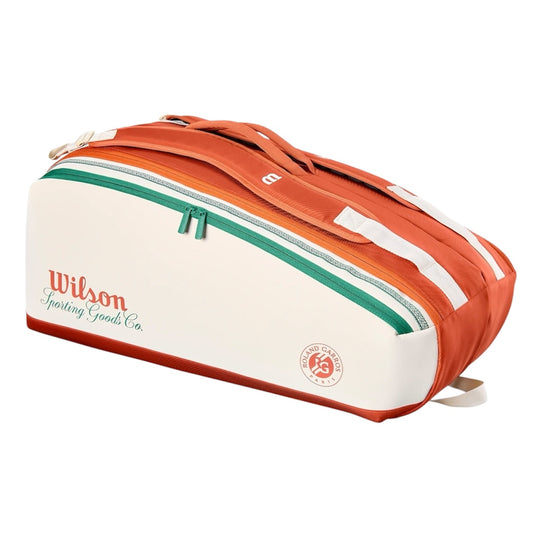 Wilson 2026 Roland Garros Super Tour (9 Pack) Racket Bag