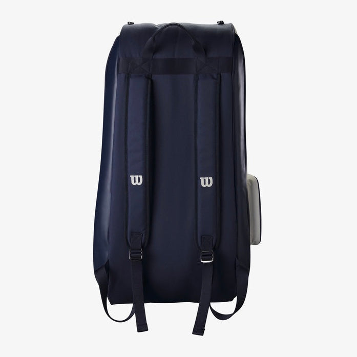 Wilson 1914 Heritage (12 Pack) Racket Bag (Cream-Dark Navy)