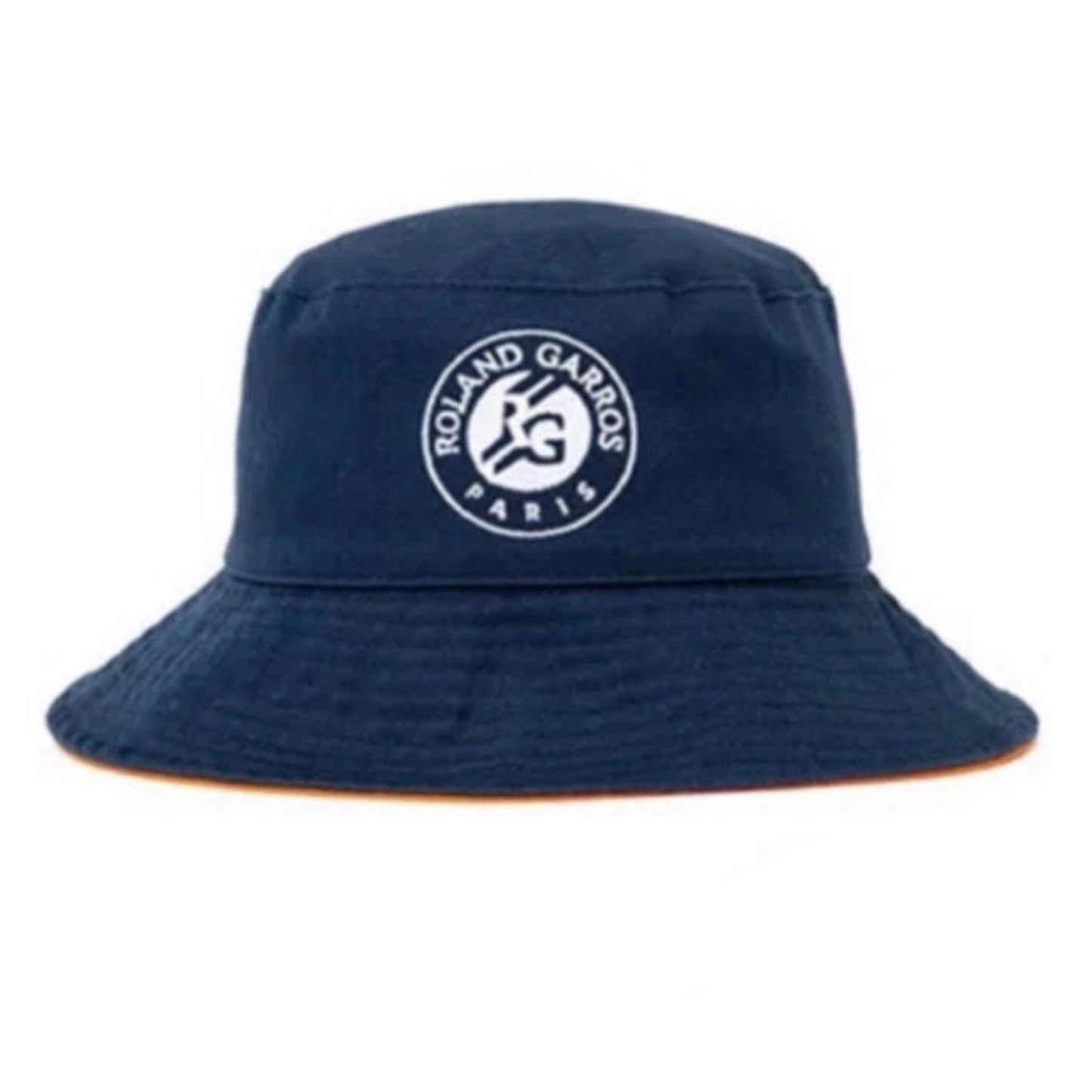 Roland Garros Reversible Bucket Hat Unisex Cap (Navy-Orange) - 爱游戏体育-爱游戏|爱游戏官方网站