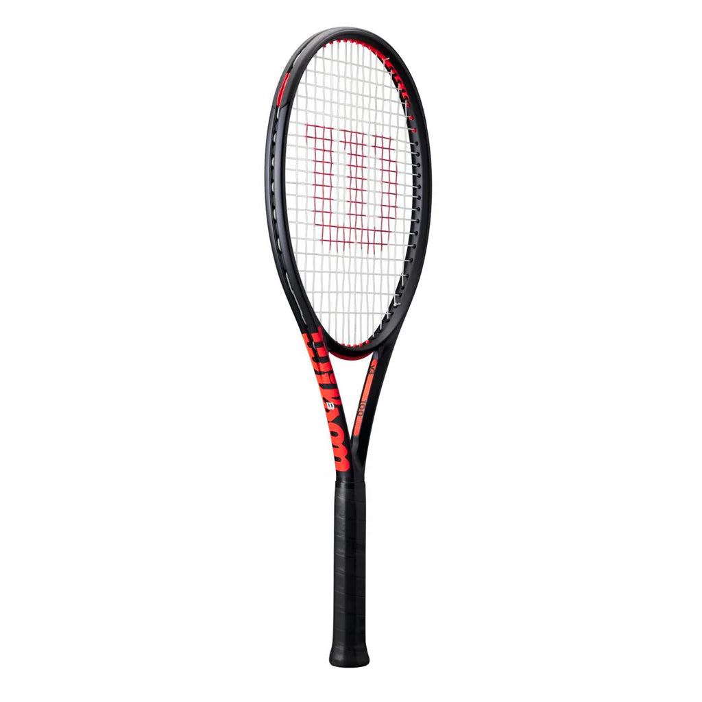 Wilson Clash 100UL v3 Tennis Racket (Unstrung 265g) (Strung with Wilson Sensation @ 55lb)