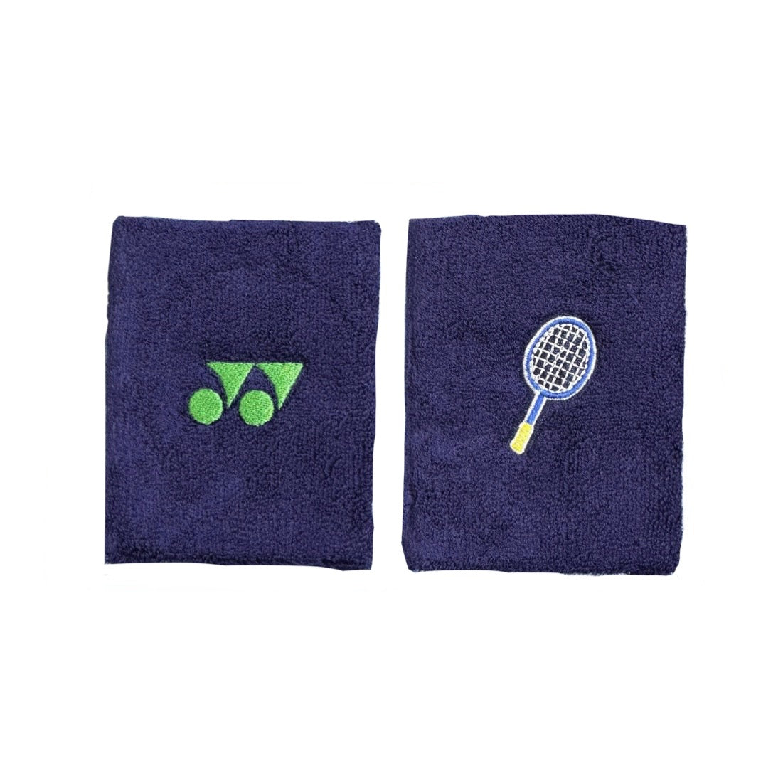 Yonex 11cm Racket Logo Wristband (a pair) - 爱游戏体育-爱游戏|爱游戏官方网站