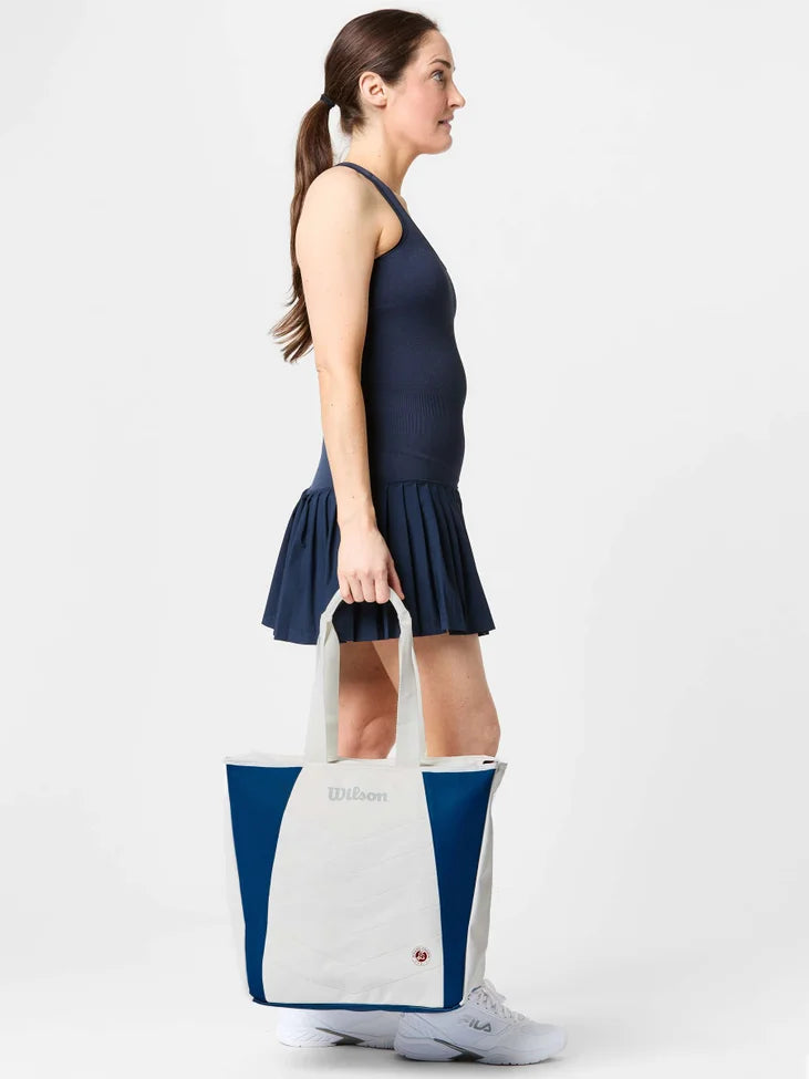 Wilson Roland Garros Premium Tote Bag (Clay-Blue) - 爱游戏体育-爱游戏|爱游戏官方网站