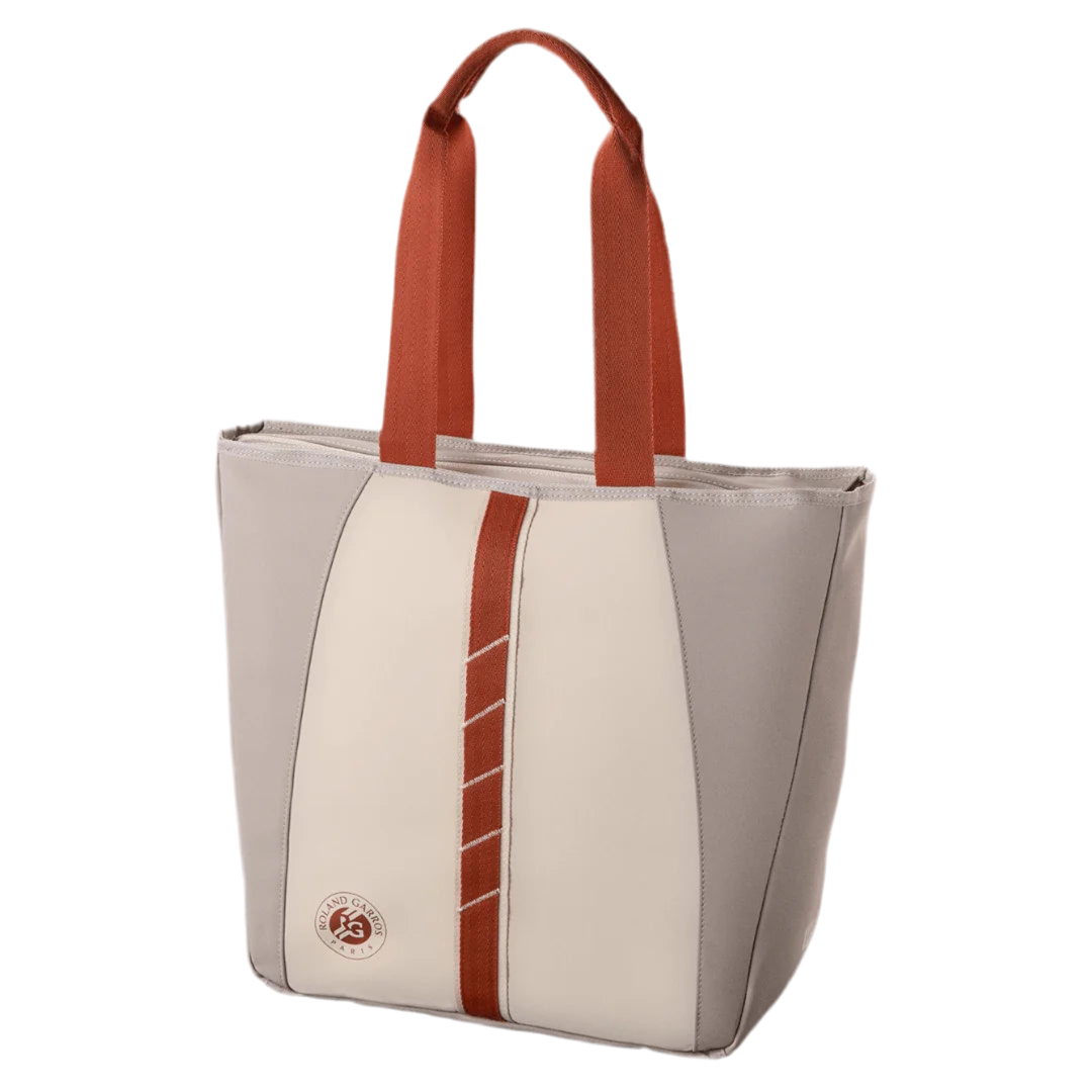 Wilson 2025 Roland Garros Tote Bag (Cream-Clay) - 爱游戏体育-爱游戏|爱游戏官方网站