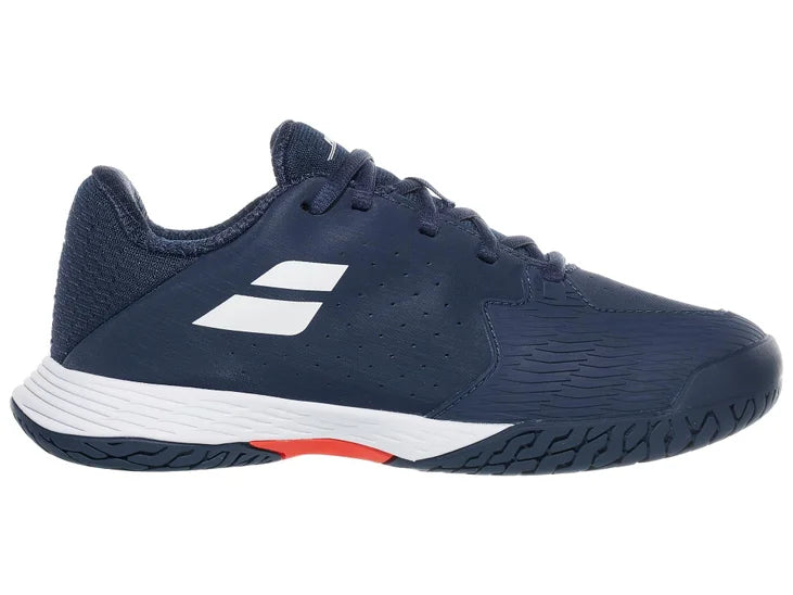Babolat Propulse 3 All Court Junior Tennis Shoes (Estate Blue-White)