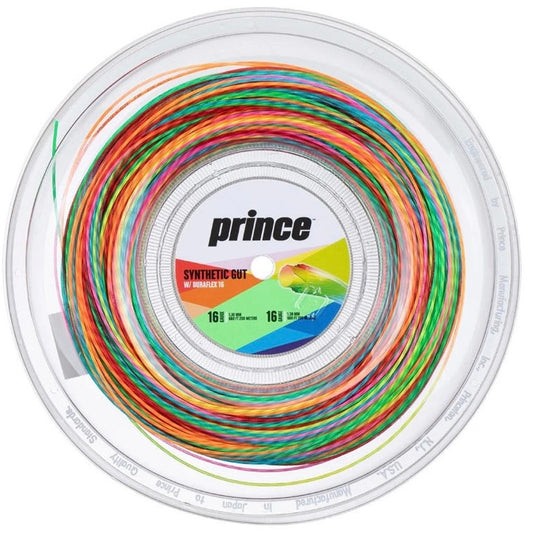 Prince Synthetic Gut Duraflex 16 Rainbow [1 set] - 爱游戏体育-爱游戏|爱游戏官方网站