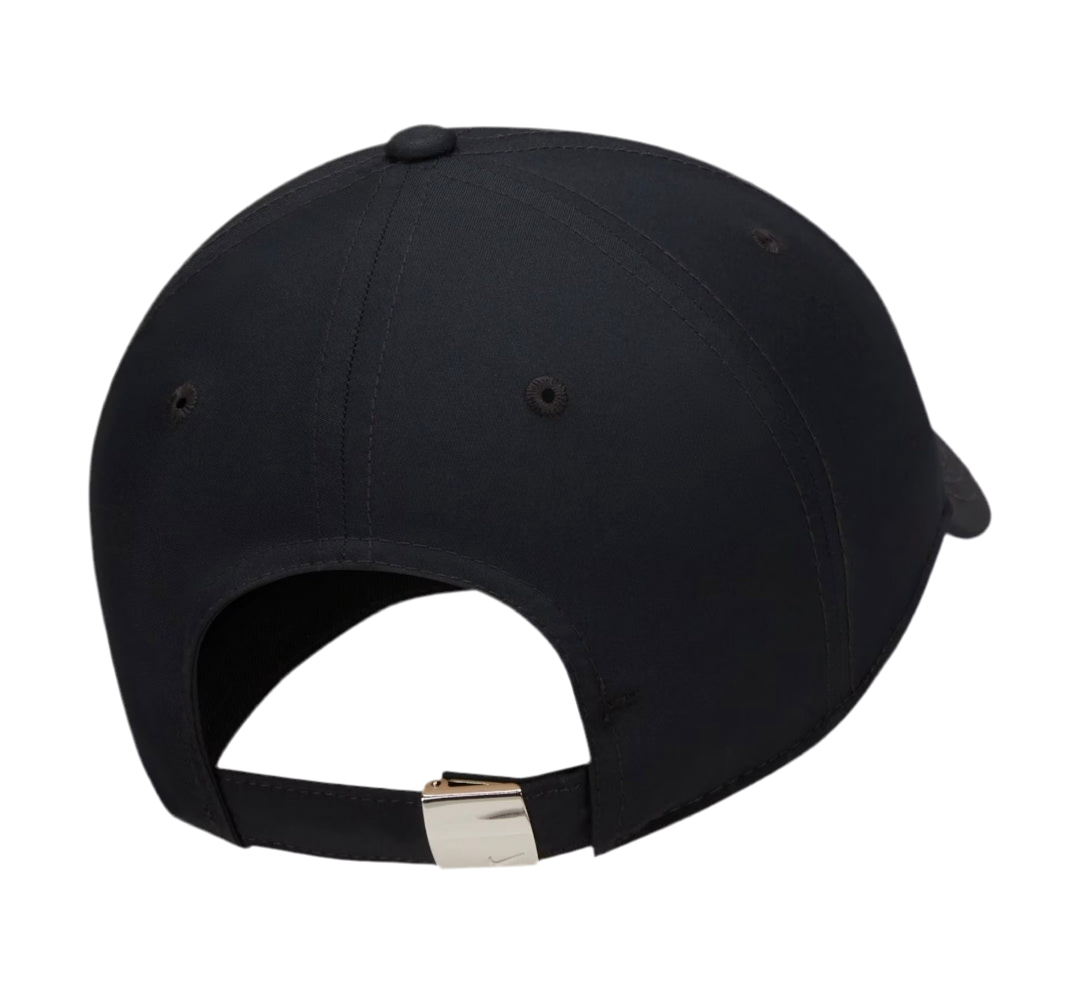 Nike Dri-FIT Club Unstructured Metal Swoosh Cap (Black) - 爱游戏体育-爱游戏|爱游戏官方网站