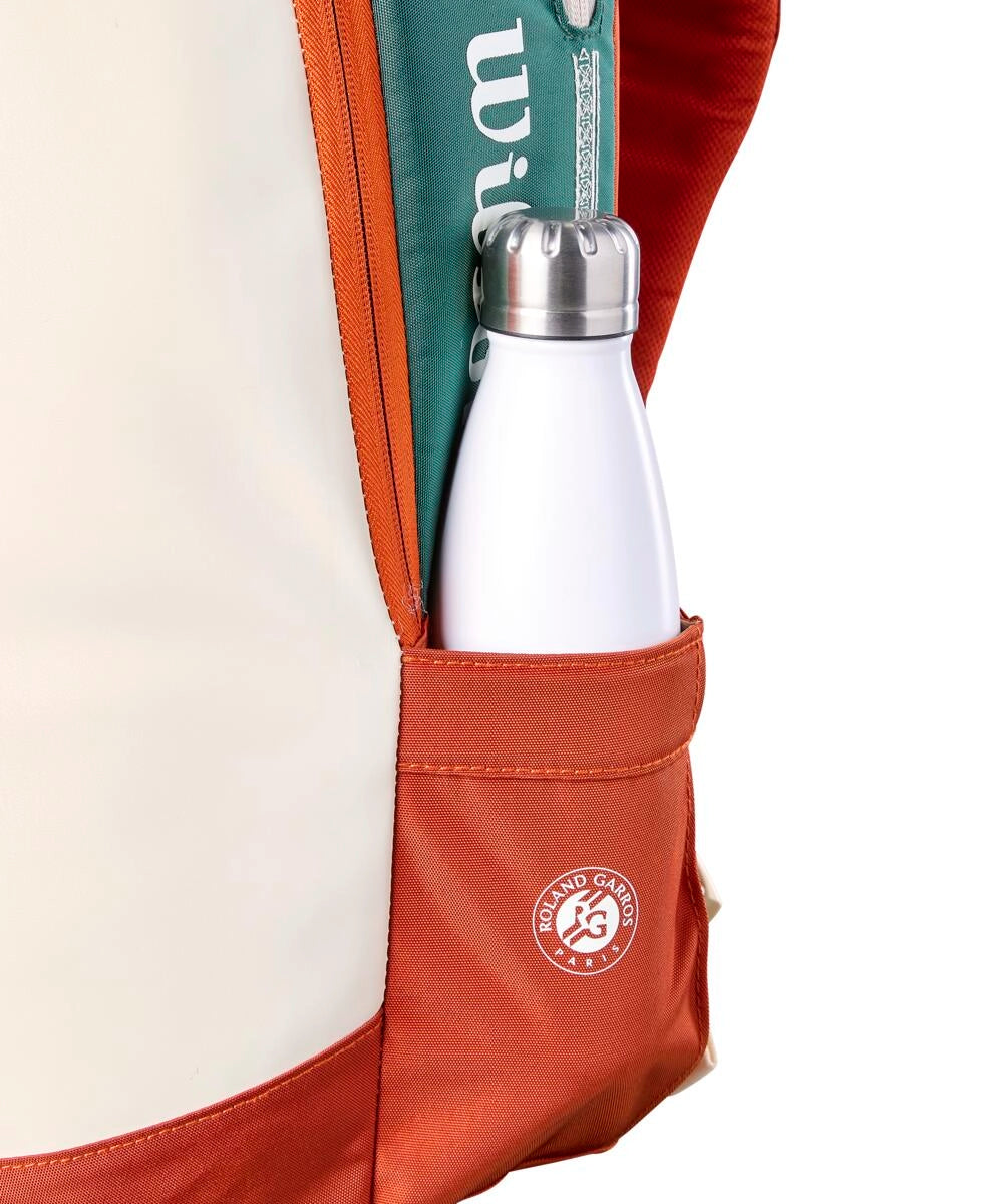 Wilson 2026 Roland Garros Backpack Bag (Cream-Clay)