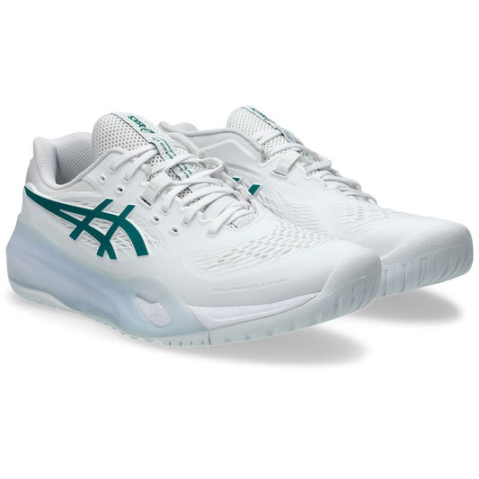 Asics Gel-Resolution X Men’s Tennis Shoes (White-Pitch Green)