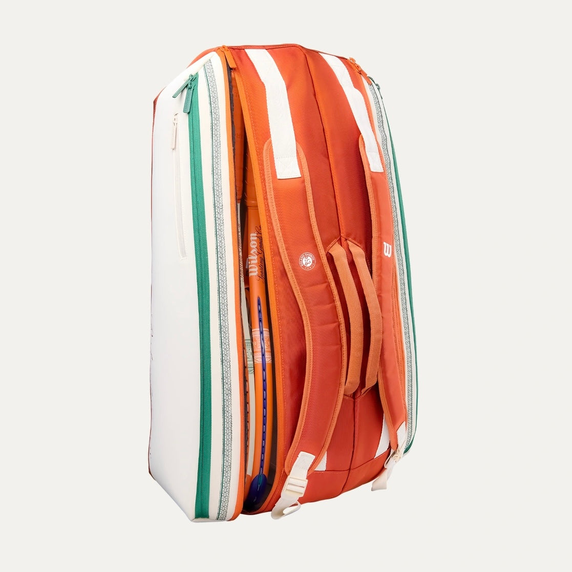 Wilson 2026 Roland Garros Super Tour (9 Pack) Racket Bag