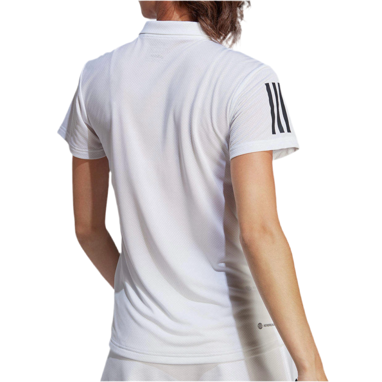 Adidas Women’s Dri-Fit Club Tennis Polo Shirt Tee Top (White) - 爱游戏体育-爱游戏|爱游戏官方网站