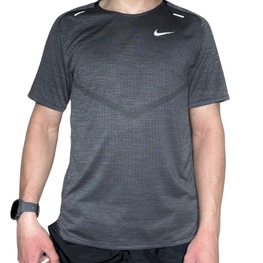 Nike Men's Dri-Fit ADV Techknit Ultra Top Tee Shirt (Dark Grey) - 爱游戏体育-爱游戏|爱游戏官方网站