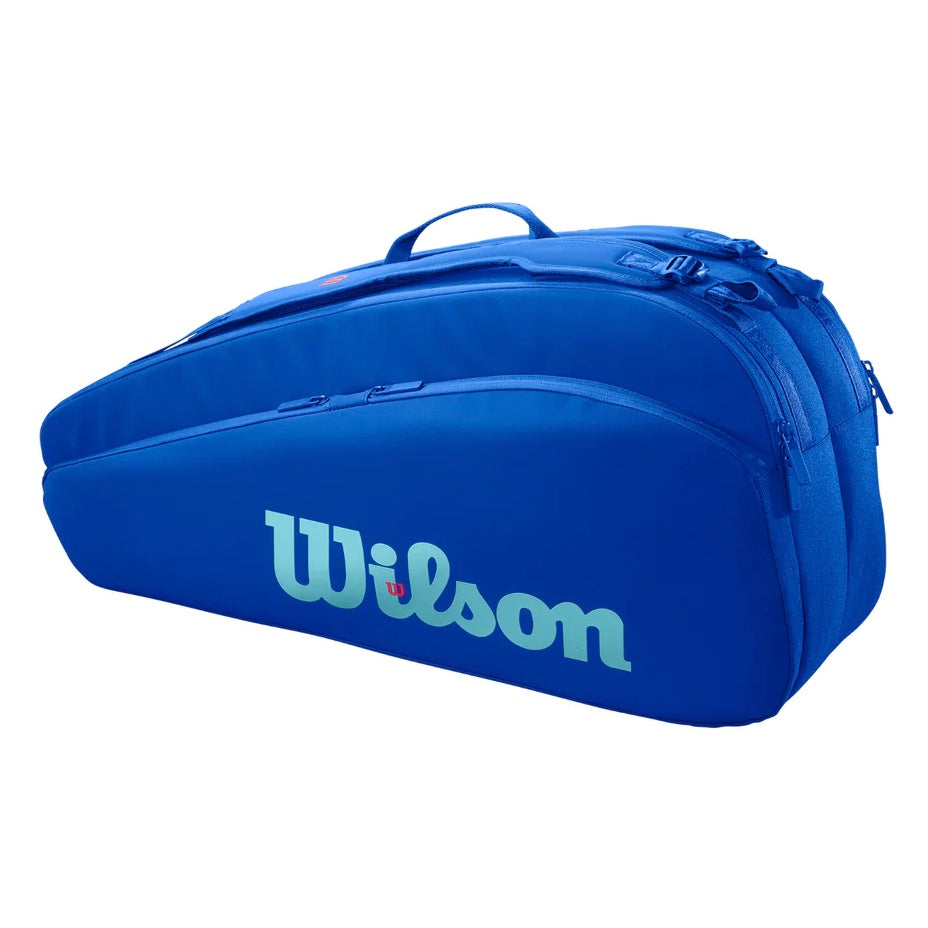 Wilson Ultra v5 2025 Tour (6 Pack) Racket Bag (Blue) - 爱游戏体育-爱游戏|爱游戏官方网站