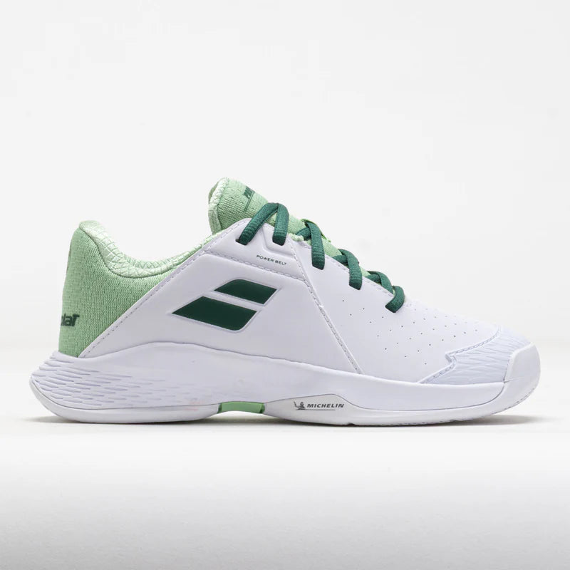 Babolat Propulse 3 Wimbledon Junior Tennis Shoes (White-green) - 爱游戏体育-爱游戏|爱游戏官方网站