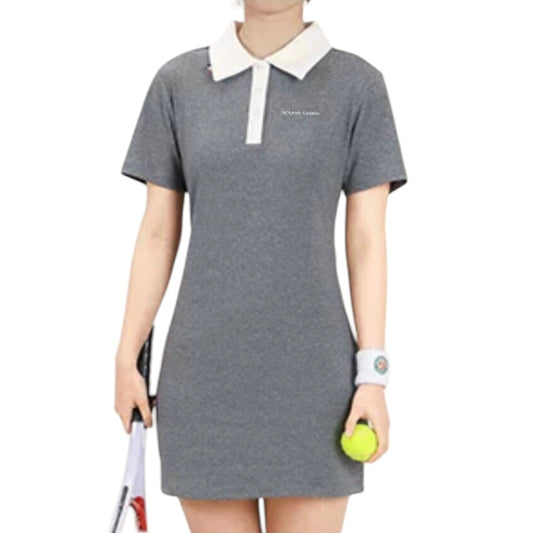 Roland Garros Women’s Logo Dress (Grey)