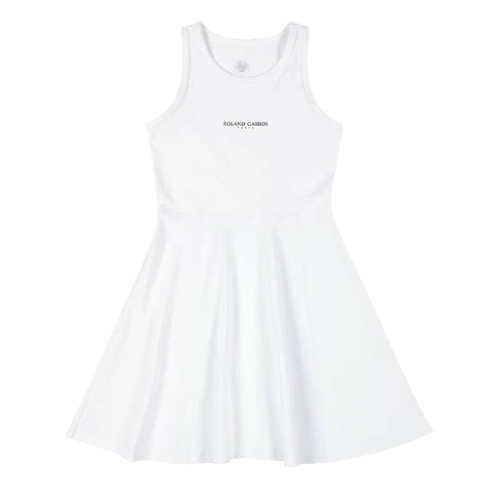 Roland Garros Junior Kids / Youth Girl's Dress (White) - 爱游戏体育-爱游戏|爱游戏官方网站