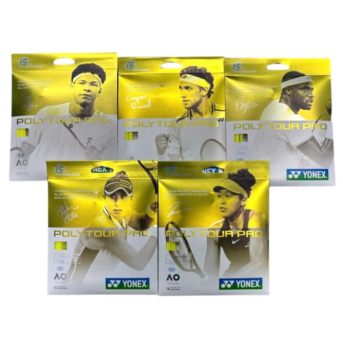 Yonex Polytour Pro (Casper Ruud) Limited Edition 15th Anniversary Package (Yellow) - 爱游戏体育-爱游戏|爱游戏官方网站