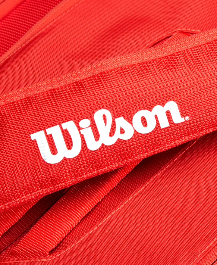 Wilson Super Tour (9 Pack) Pro Red Racket Bag
