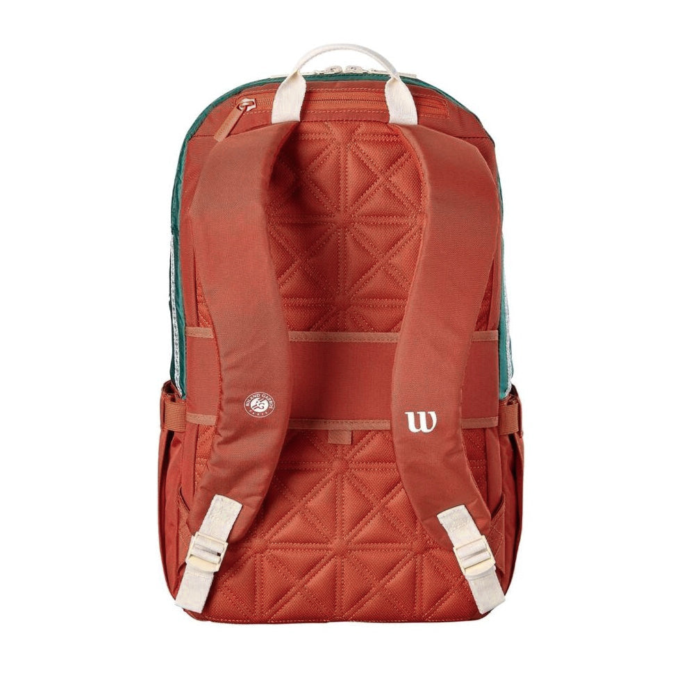 Wilson 2026 Roland Garros Backpack Bag (Cream-Clay)