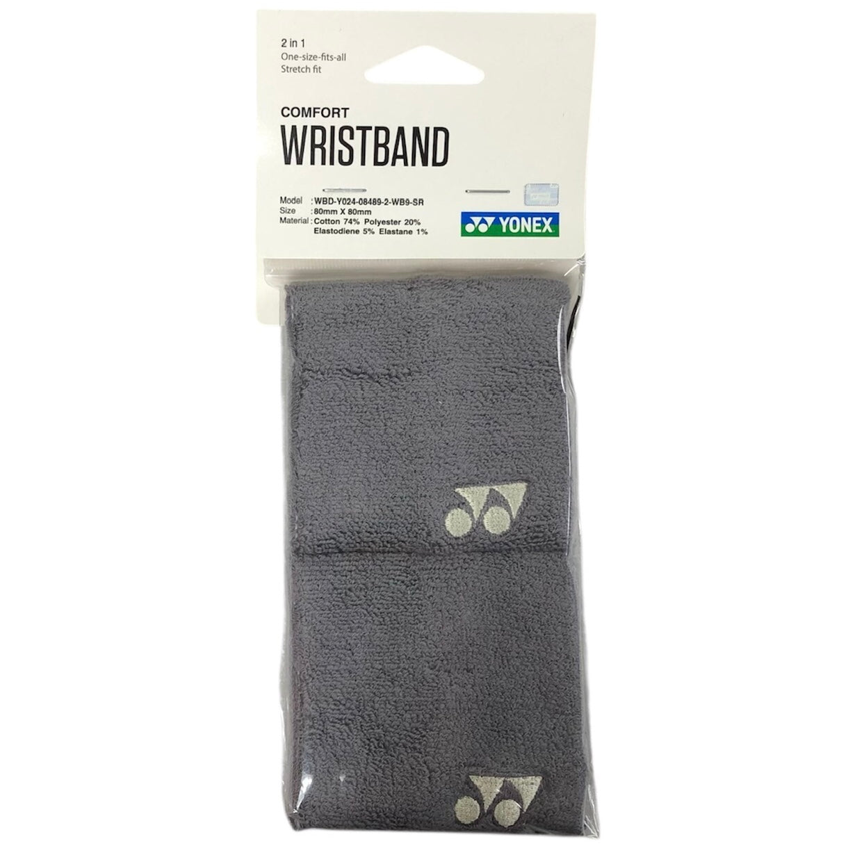 Yonex 8cm Comfort Wristband 2025 (a pair)