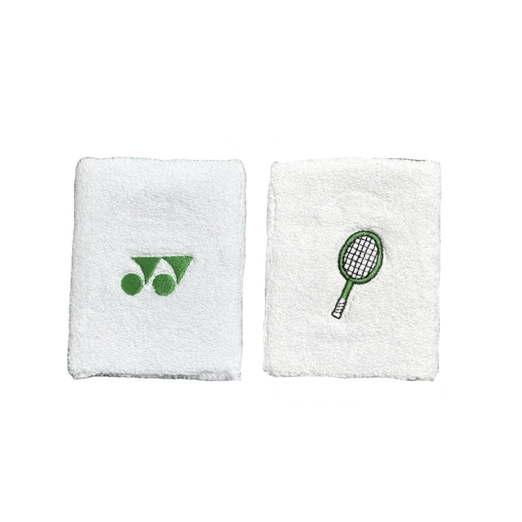 Yonex 11cm Racket Logo Wristband (a pair) - 爱游戏体育-爱游戏|爱游戏官方网站