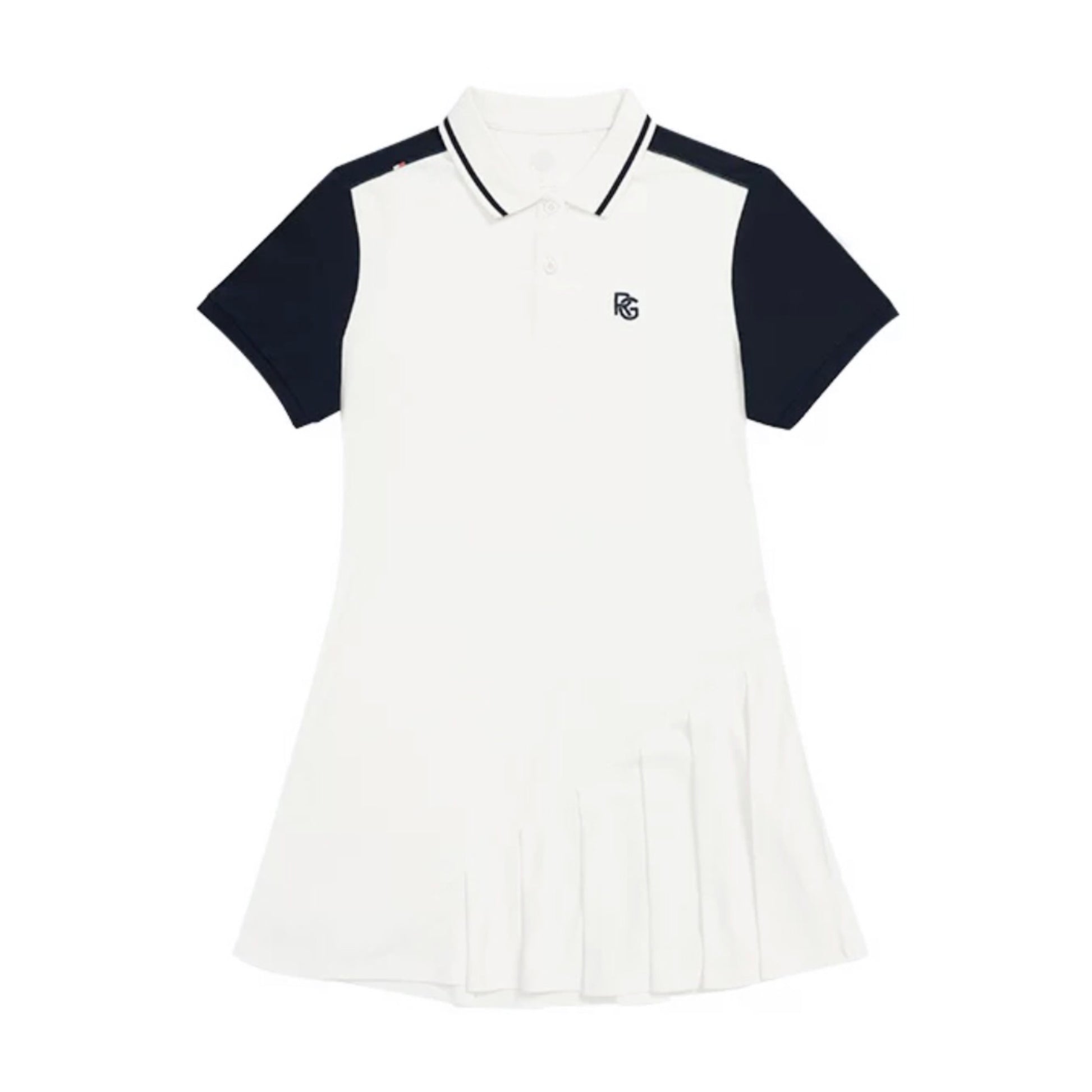 Roland Garros Women’s Logo Dress (White) - 爱游戏体育-爱游戏|爱游戏官方网站