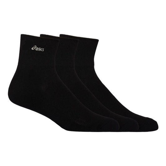 Asics Lightweight Quarter Ankle Socks (Black) (1 pair)