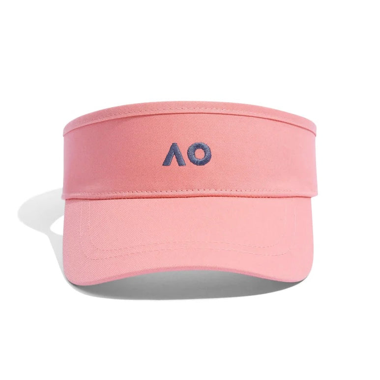 Australian Open Small Logo Visor (Pink / Peach)