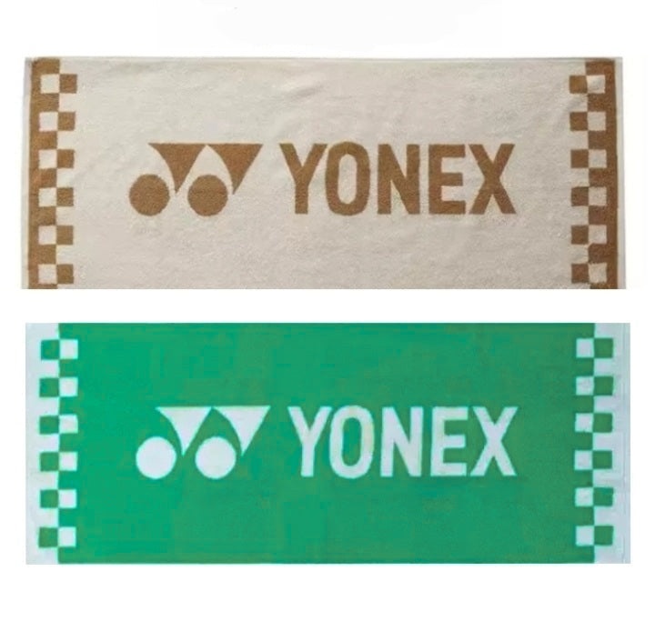 Yonex Sports Towel (Light Brown / Green) - 爱游戏体育-爱游戏|爱游戏官方网站