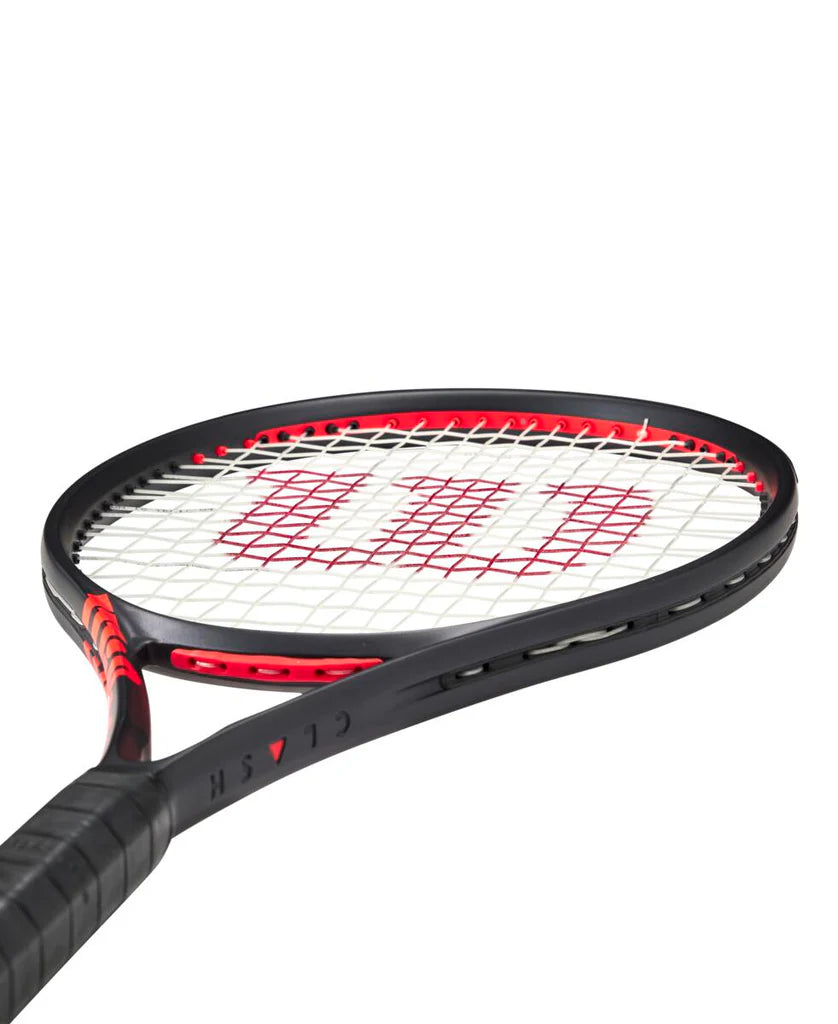 Wilson Clash 100UL v3 Tennis Racket (Unstrung 265g) (Strung with Wilson Sensation @ 55lb)