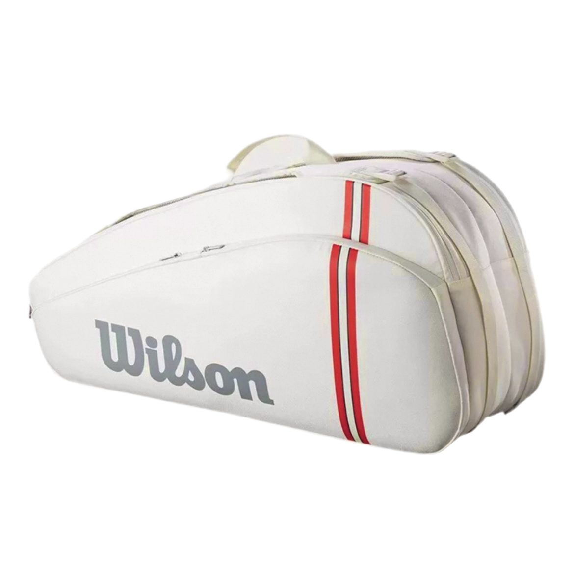 Wilson Tour (6 Pack) Racket Bag 2025 (Dark Grey / Off White) - 爱游戏体育-爱游戏|爱游戏官方网站