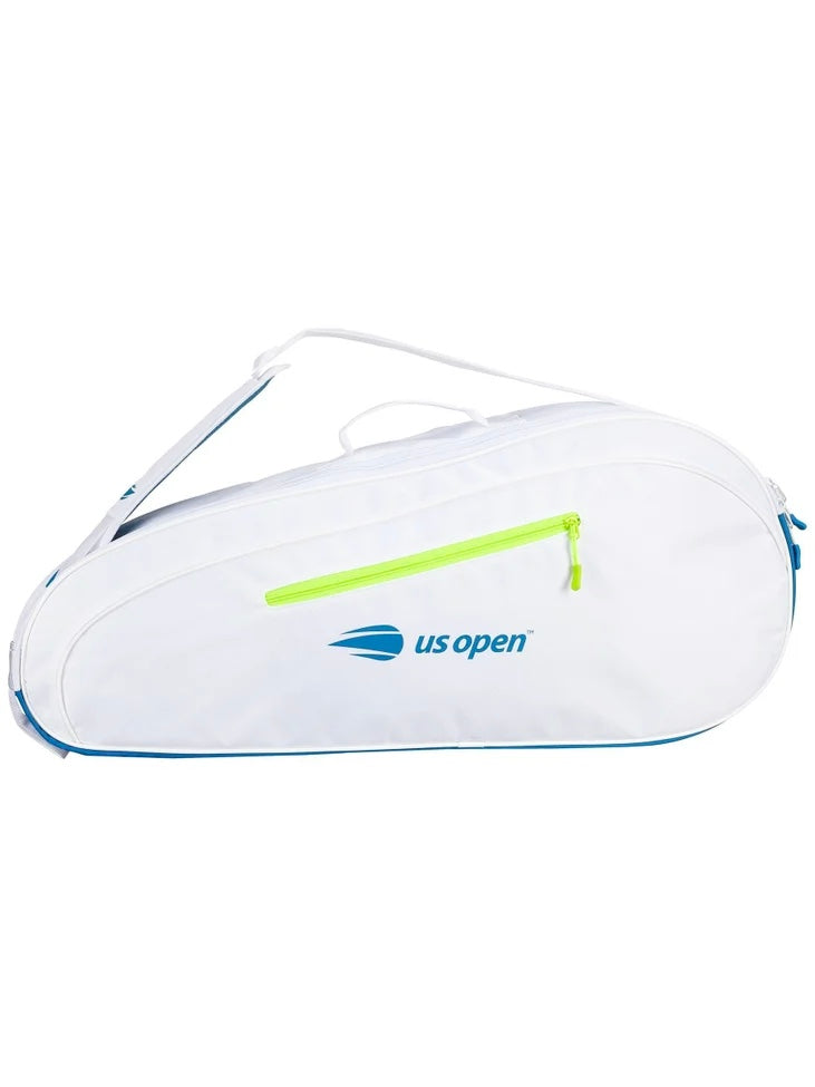 Wilson US Open Team (3 Pack) Racket Bag (White-blue) - 爱游戏体育-爱游戏|爱游戏官方网站