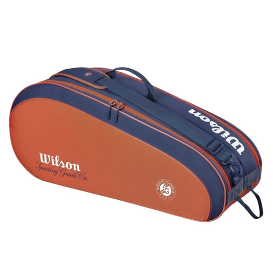 Wilson 2026 Roland Garros Team (6 Pack) Racket Bag (Clay)