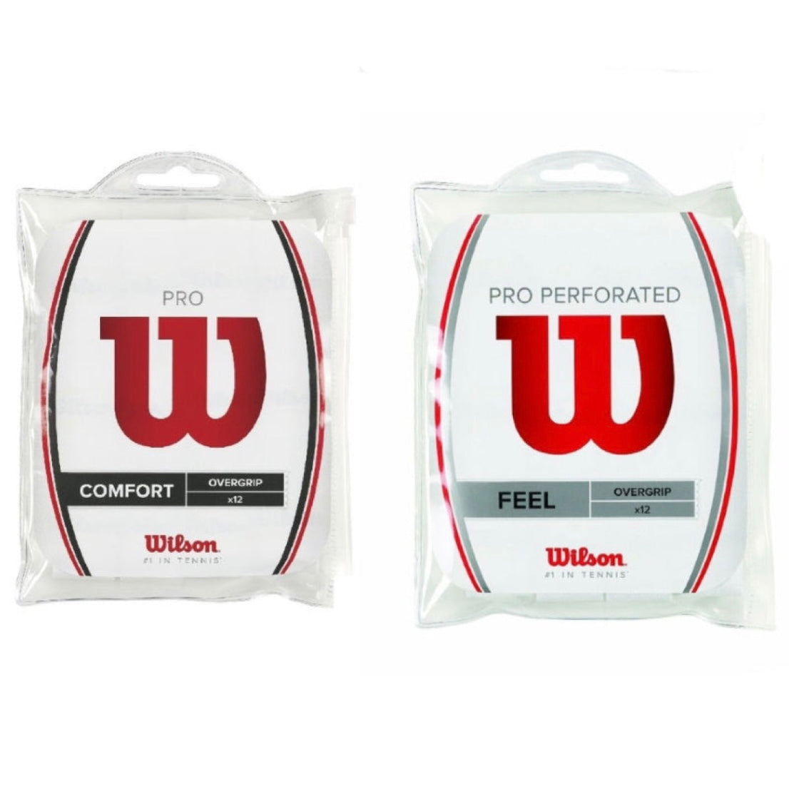 Wilson Pro Comfort / Pro Perforated Overgrip 12 pack (White) - 爱游戏体育-爱游戏|爱游戏官方网站