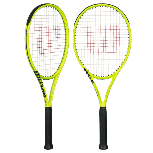Wilson Clash 100L v2 Neon Yellow Limited Edition Tennis Racket (280g) (Unstrung)