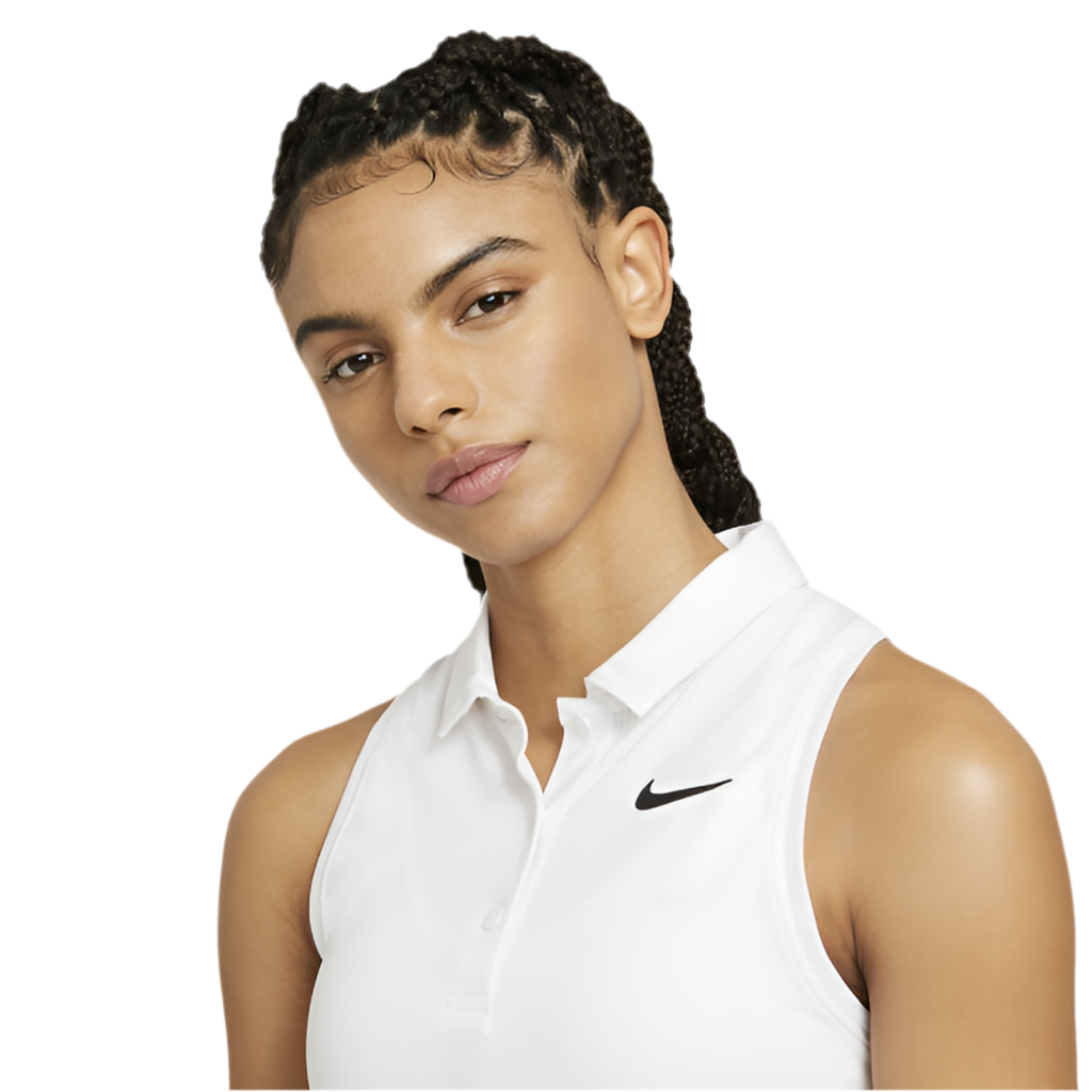 Nike Women’s Court Victory Dri-FIT Polo Dress (White) - 爱游戏体育-爱游戏|爱游戏官方网站