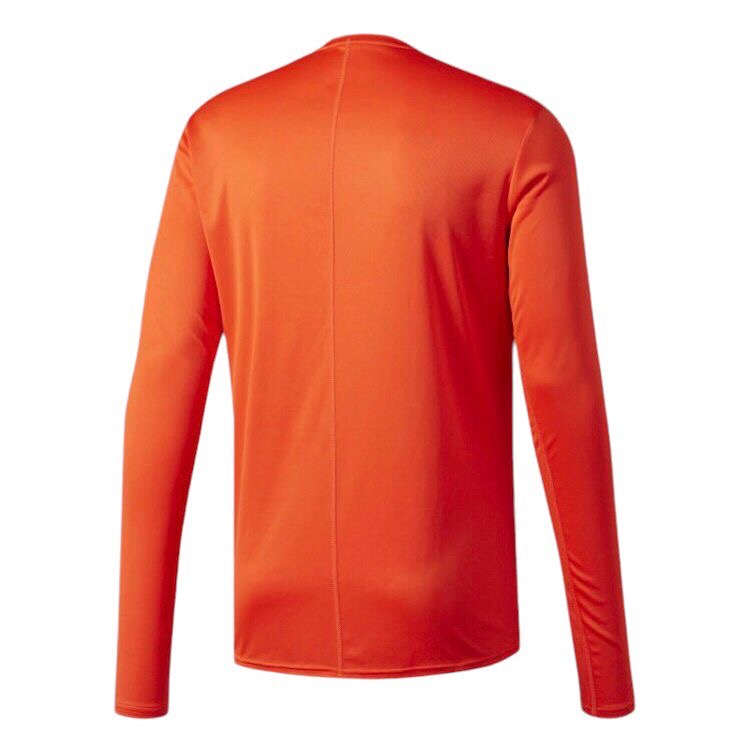 Adidas Men’s Response Tee Top Long Sleeve Shirt (Orange) - 爱游戏体育-爱游戏|爱游戏官方网站