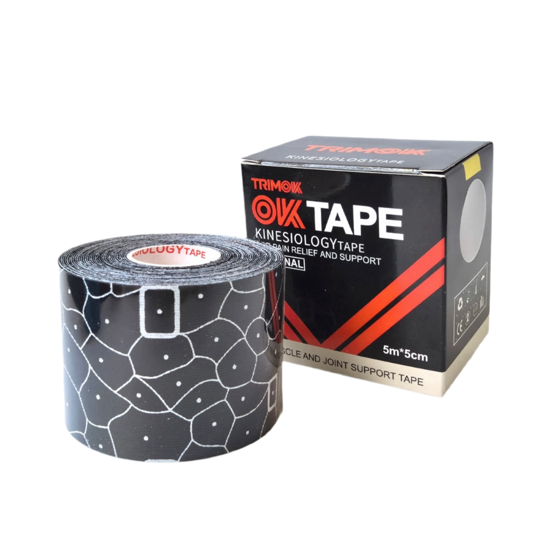 TRIMOK OK Tape Kinesiology Tape (5cm x 5m)