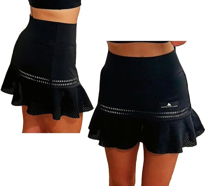 Adidas Women's by Stella McCartney Barricade Tennis Skirt (Black) - 爱游戏体育-爱游戏|爱游戏官方网站
