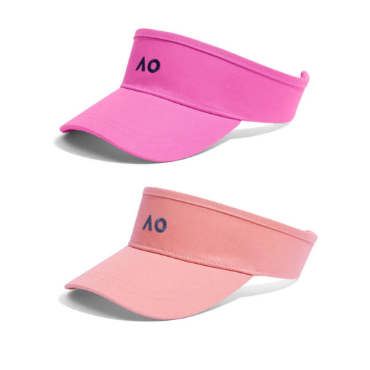 Australian Open Small Logo Visor (Pink / Peach)
