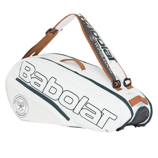 Babolat Pure Wimbledon (6 Pack) Racket Bag (White) - 爱游戏体育-爱游戏|爱游戏官方网站