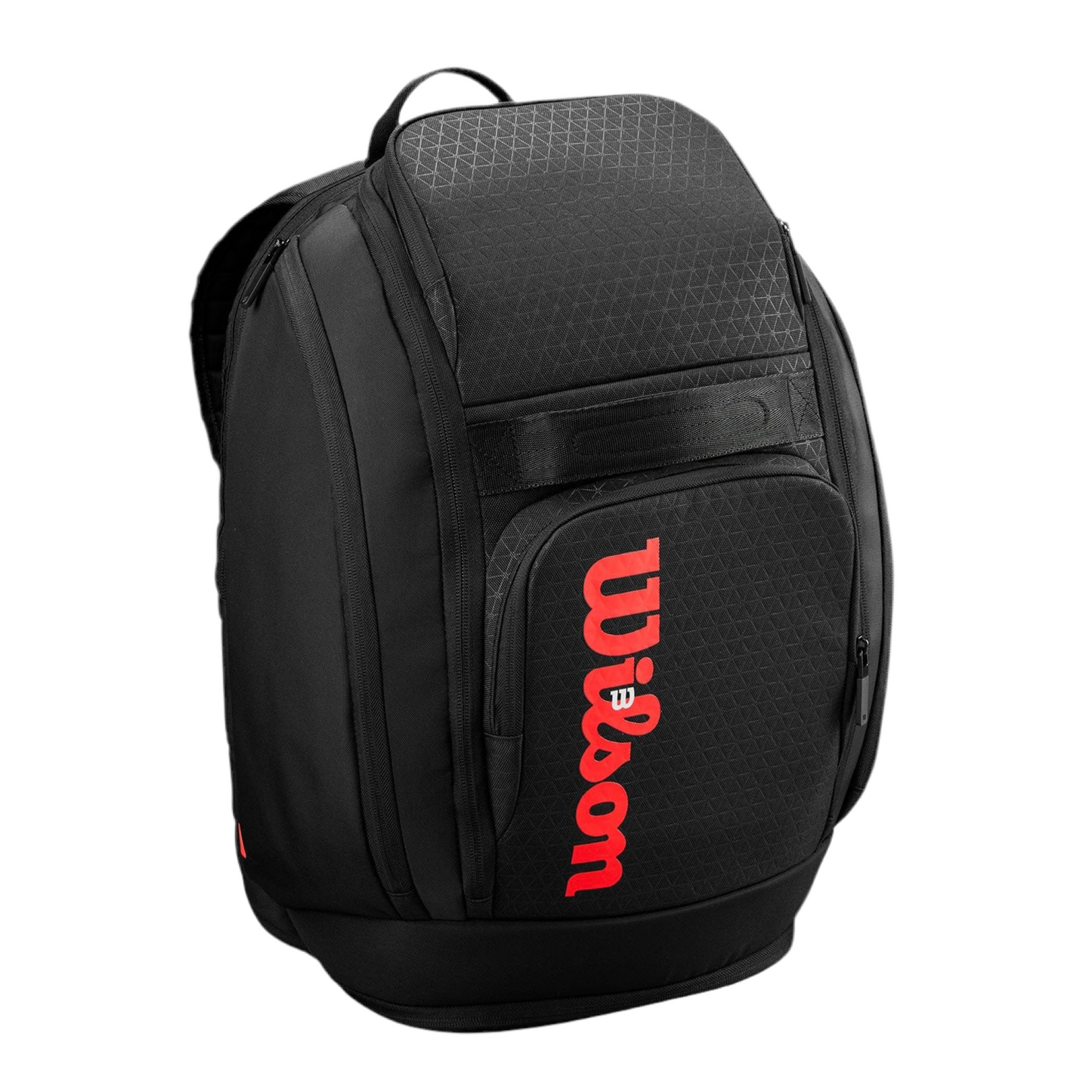Wilson Clash v3 Super Tour Backpack Bag (Black-Red) - 爱游戏体育-爱游戏|爱游戏官方网站