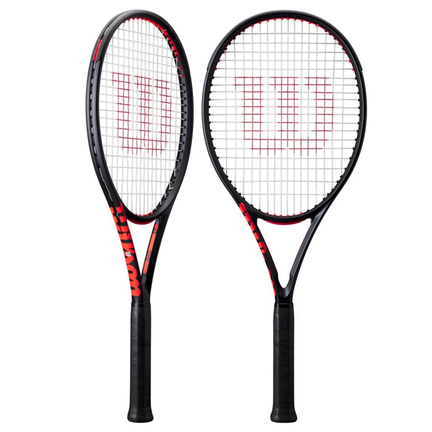 Wilson Clash 100UL v3 Tennis Racket (Unstrung 265g) (Strung with Wilson Sensation @ 55lb)