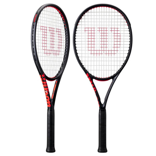 Wilson Clash 100UL v3 Tennis Racket (Unstrung 265g) (Strung with Wilson Sensation @ 55lb)