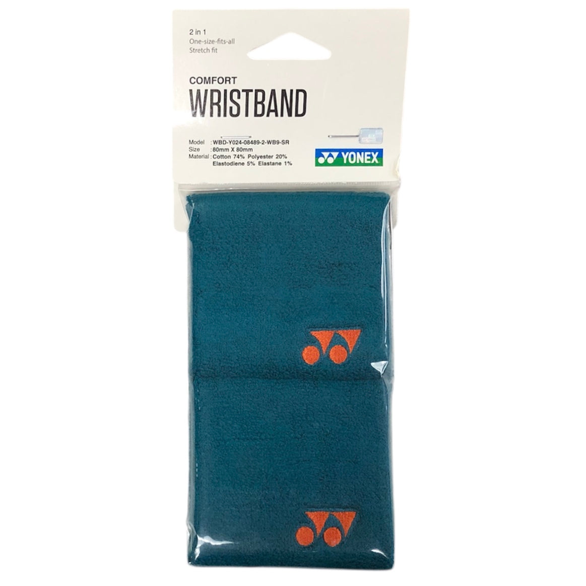 Yonex 8cm Comfort Wristband 2025 (a pair)