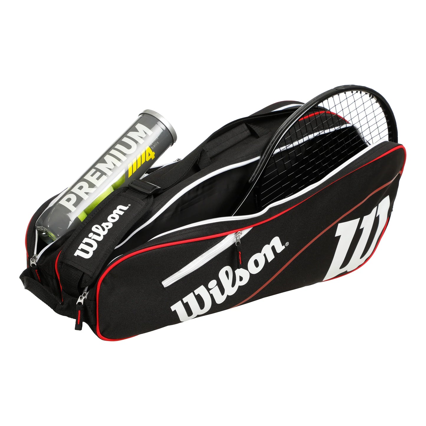 Wilson Advantage III Six (6 Pack) Racket Bag 2025 (Black)