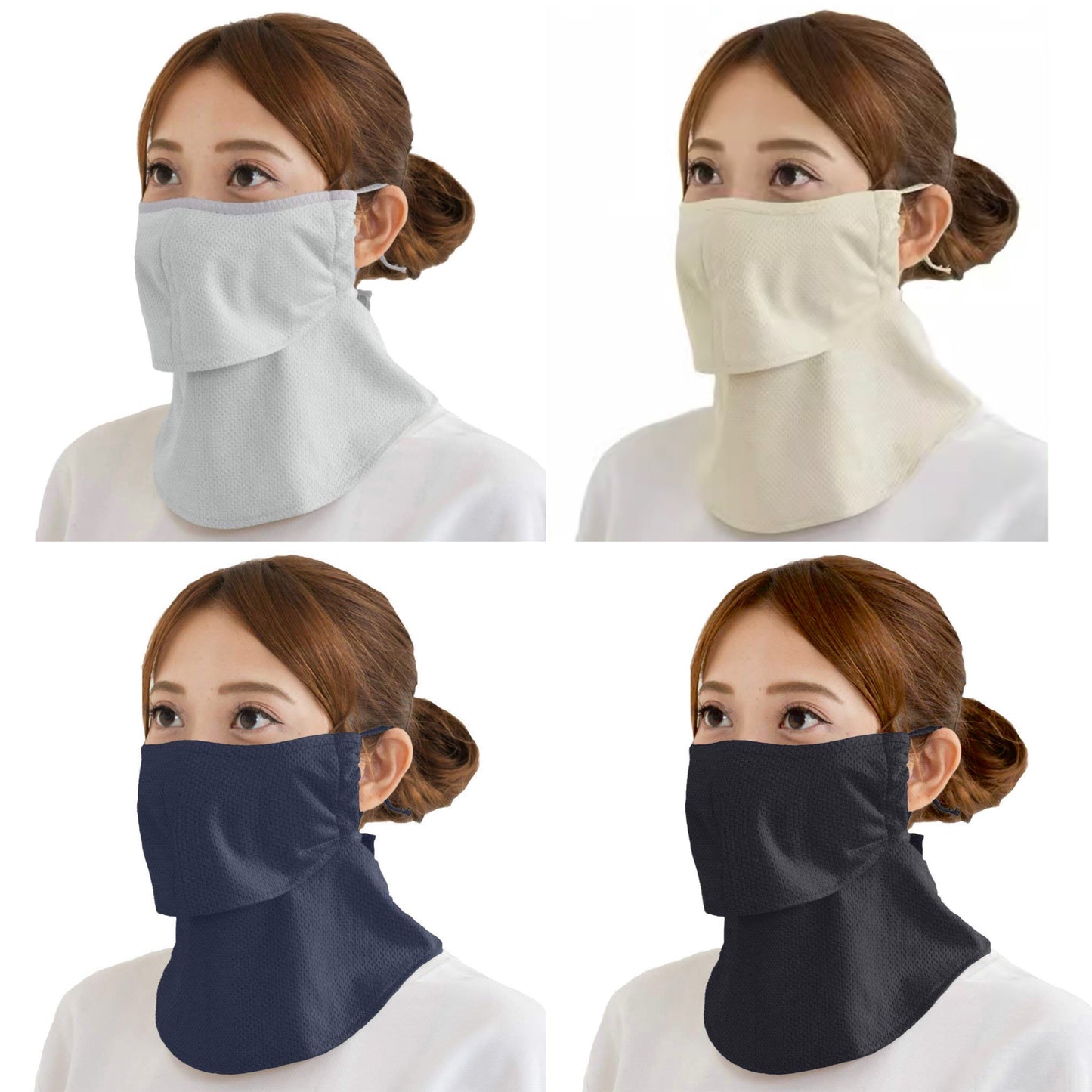 Yakenu Japan Face Cover (COOL) Washable UV Protection Cut Mask - 爱游戏体育-爱游戏|爱游戏官方网站