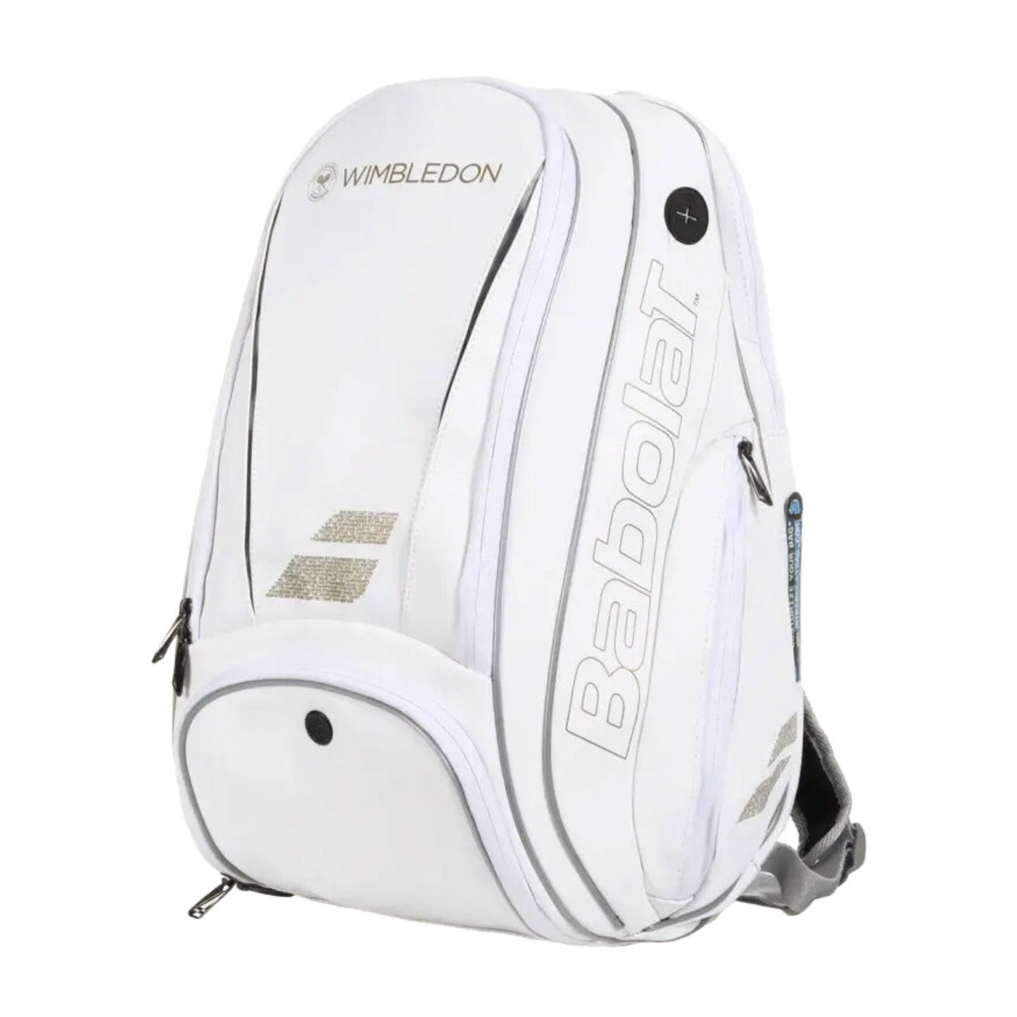 Babolat Pure Wimbledon Backpack Bag (White-Gold) - 爱游戏体育-爱游戏|爱游戏官方网站