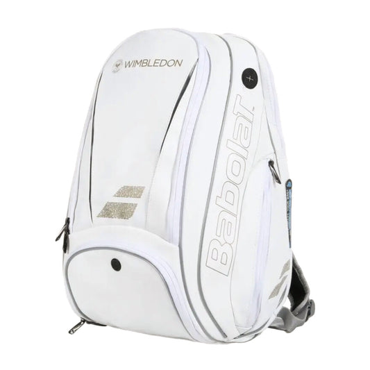 Babolat Pure Wimbledon Backpack Bag (White-Gold) - 爱游戏体育-爱游戏|爱游戏官方网站