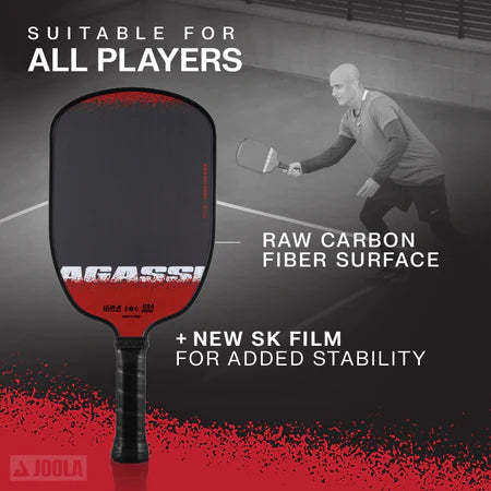 JOOLA Agassi Edge 16mm Pickleball Paddle - 爱游戏体育-爱游戏|爱游戏官方网站