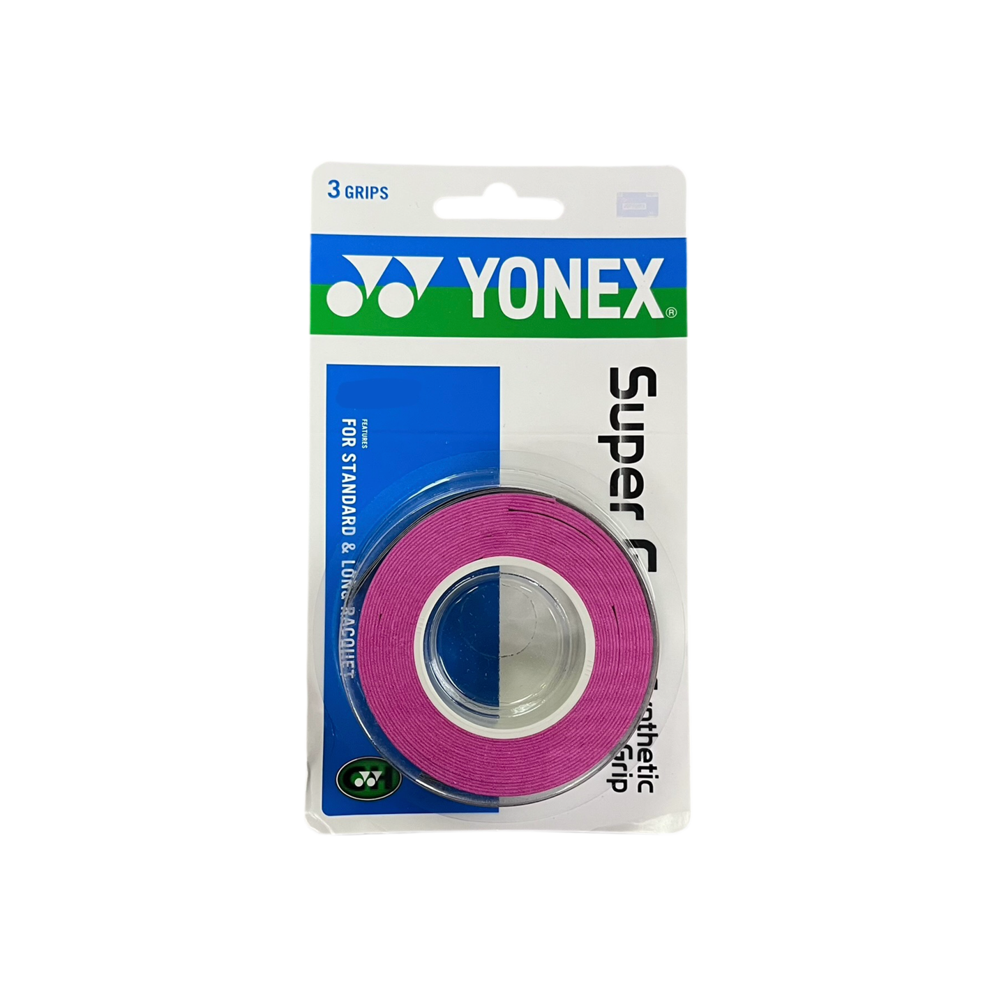 Yonex Super Grap Synthetic Overgrip Grip (3 pieces) - 爱游戏体育-爱游戏|爱游戏官方网站